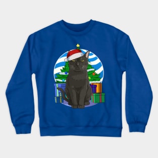 Bombay Cat Christmas Sweater Tree Decoration Crewneck Sweatshirt